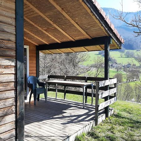 chalet du camping la Porte St Martin Saint-Martin-en-Vercors Extérieur photo